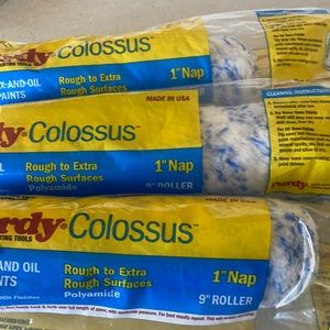 purdy colossus, 1"Nap, 9"roller